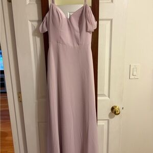 Purple Bridesmaid Dress